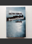 Nevysvětlitelné záhady  - náhled