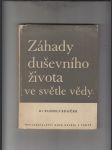 Záhady duševního života ve světle vědy - náhled