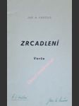 Zrcadlení - verše - vaňous jar a - náhled