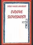 Ľudove slovesnosti (s venovaním a podpisom autora) - náhled