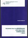 Metodické listy ku globálnemu rozvojovému vzdelávaniu v škole (veľký formát) - náhled