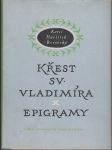 Křest sv. Vladimíra / Epigramy - náhled