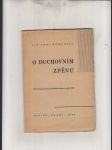 O duchovním zpěvu (Předmluva k amsterodámskému kancionálu 1659) - náhled