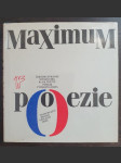 Maximum poezie - náhled