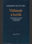 Vallanak a betük - náhled