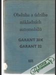 Obsluha a údržba nákladních automobilu Garant 30K, Garant 32 - náhled