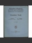 Römisches Recht. 14.-16. Auflage [= Schäfers Grundriß des Rechts und der Wirtschaft; 21. Band] [římské právo] - náhled