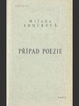 Případ poezie - náhled