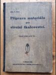 Příprava materiálu pro strojní tkalcovství + katalog - náhled