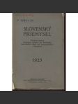 Slovenský priemysel 1925 (Slovenský průmysl, Slovensko) - pošk. - náhled