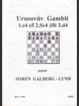 Urusovův  gambit  1.e4 e5 2.sc4 jf6 3.d4 - náhled