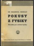 Pokusy z fysiky - náhled