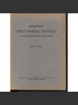 Zprávy městského musea v Německém Brodě 1918-1921 (Havlíčkův Brod) - náhled