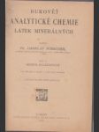 Rukověť analytické chemie látek minerálných I. Rozbor kvalitativný - náhled