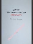 Život blahoslaveného hroznaty - vita fratris hroznatae - náhled