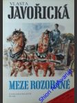 Meze rozorané - javořická vlasta - náhled