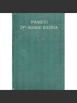 Paměti Dra Aloise Rašína [Alois Rašín, životopis politika] - náhled