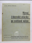 Vývoj židovské otázky po světové válce - náhled