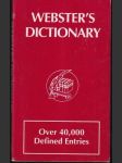 Webster´s dictionary (malý formát) - náhled