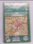 Okolí Prahy západ - turistická mapa 1:50000 - náhled
