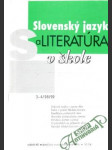 Slovenský jazyk a literatúra v škole 3-4/98/99 - náhled