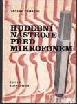 Hudební nástroje před mikrofonem (veľký formát) - náhled