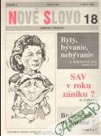 Nové slovo 18/1992 - náhled