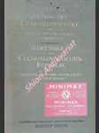 Adresář republiky československé pro průmysl, živnosti, obchod a zemědělství 1935 / adressbuch der čechoslovakischen republik für industrie, gewerbe, handel und landwirtschaft - náhled