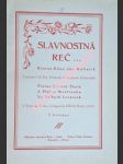 SLAVNOSTNÁ REČ... ktorou Kňaz Ján Maliarik Vysvätil A Do Služieb Verejnosti odovzdal Štátnu Ludovú Školu a Štátnu Meštianku vo Velkých Levároch V deň Na Nebo Vstúpenie PÁNA Roku 1930 - MALIARIK Jan - náhled