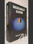 Sociologický slovník - náhled