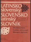 Latinsko-slovenský slovensko-latinský slovník - náhled