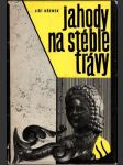 Jahody na stéble trávy  - náhled