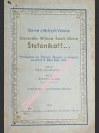 Slavné z Mrtvých-Vstanie Generála Milana Rasti-Slava Štefánika!!... - Prednesené na Štátných Školách vo Velkých Levároch 4. Mája Roku 1933 - MALIARIK Jan - náhled