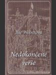 Nedokončené verše - náhled