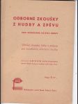 Odborné zkoušky z hudby a zpěvu pro soukromé učitele hudby  / přehled zkušební látky a pokyny pro kandidáty učitelství hudby / - náhled