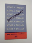 Vznik a základy psychoanalysy - náhled