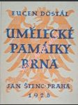 Umělecké památky brna - dostál eugen - náhled