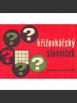 Křížovkářský slovníček (křížovky, slovník) - náhled