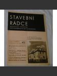 Stavební rádce 1937, roč.X., č.3., č.běžné 472 - náhled