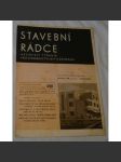 Stavební rádce 1937, roč.X., č.29., č.běžné 498 - náhled