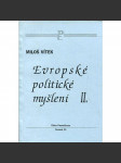 Evropské politické myšlení II. - náhled