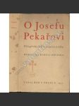 O Josefu Pekařovi (Josef Pekař historik - život a dílo, sborník 1937) - náhled