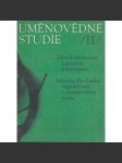 Uměnovědné studie, II. - náhled