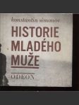 Historie mladého muže (válečné zápisky, druhá světová válka, obálka Libor Fára) - náhled