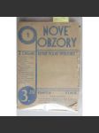 Nové obzory, ročník I. (bez čísla 8) Revue Volné myšlenky[Volná Myšlenka ]  Ročník I., čísla 1-10, číslo 8. chybí! - náhled