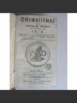 Schematismus pro Království české - Schematismus für das Königreich Böhmen 1816 - náhled