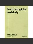 Archeologické rozhledy XLII - 1990, č. 2. - náhled