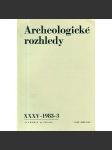 Archeologické rozhledy XXXV - 1983, č. 3. - náhled