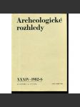 Archeologické rozhledy XXXIV - 1982, č. 6. - náhled