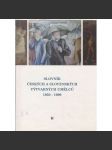 Slovník českých a slovenských výtvarných umělců 1950-1999, III. H. - náhled